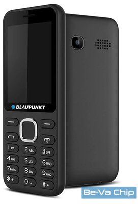 Blaupunkt FM 02 2,4" Dual SIM fekete mobiltelefon + Hello Kártyás Expressz csomag
