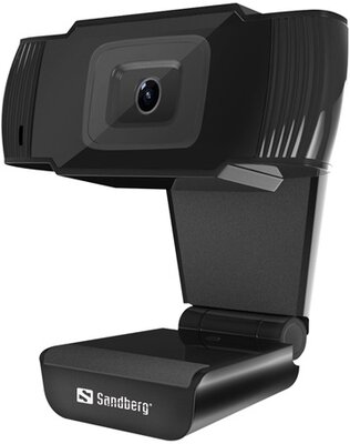 Sandberg Webkamera - 333-95 (640x480 képpont, 30 FPS, USB 2.0, univerzális csipesz, mikrofon)