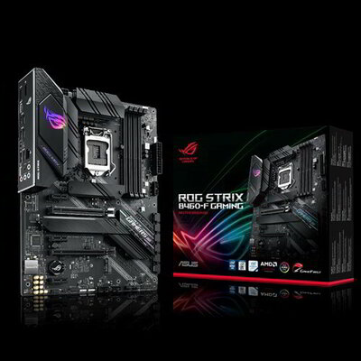 Asus B460s1200 ROG STRIX B460-F GAMING 4xDDR4 6XSATA3 2xM.2 5xPCI-E Gbit LAN ATX