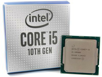 Intel Core i5-10600K s1200 4.10/4.80GHz 6-core 12MB 95W tálcás processzor