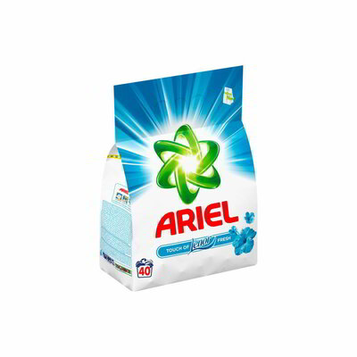 Ariel Touch of Lenor Fresh mosópor 3kg színes ruhákhoz (C32731)