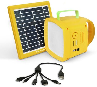 Promate 3-in-1 Outdoor Solar LED Camping Kit