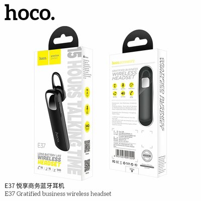 HOCO bluetooth headset Gratified business E37 black