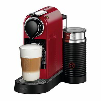 Krups XN761510 Nespresso Citiz & Milk Kapszulás kávégép piros