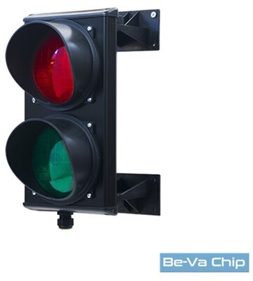 WE.TL2/230Vac/2 lámpás/piros-zöld/jelzőlámpa