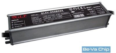 GLP GLSV-050B024 24V/2.1A 50W IP67 LED tápegység