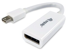 Equip Átalakító - 133440 (MiniDP - DisplayPort, apa/anya, fehér)