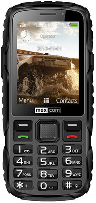 Maxcom MM920 csepp, por és ütésálló mobiltelefon fekete IP67