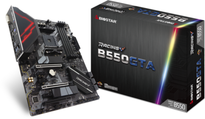 Biostar B550 sAM4 Racing B550GTA 4xDDR4 6xSATA3 2xM.2 6xPCI-E 2.5Gbit LAN