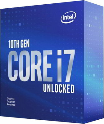 Intel Core i7-10700KF s1200 3.80/5.10GHz 8-core 16MB 125W BOX processzor