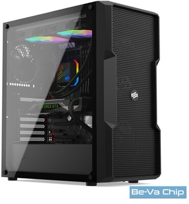 SilentiumPC Regnum RG6V TG Fekete (Táp nélküli) ablakos E-ATX ház