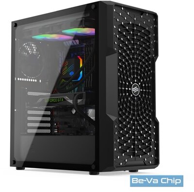 SilentiumPC Astrum AT6V TG Fekete (Táp nélküli) ablakos E-ATX ház