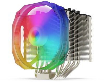 SilentiumPC Fera 3 EVO ARGB 120mm Fekete processzor hűtő
