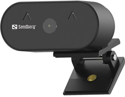 Sandberg Webkamera - USB Webcam Wide Angle (1920x1080 képpont, 2 Megapixel, 30 FPS, 120° látószög; USB 2.0, mikrofon)