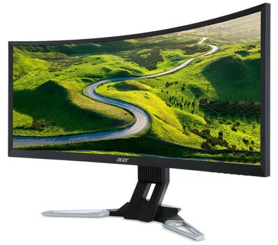Acer 35" XZ350CU multimédiás ívelt monitor