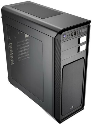 Aerocool AERO-800 BLACK ATX PC ház, tápegység nélkül, USB 3.0