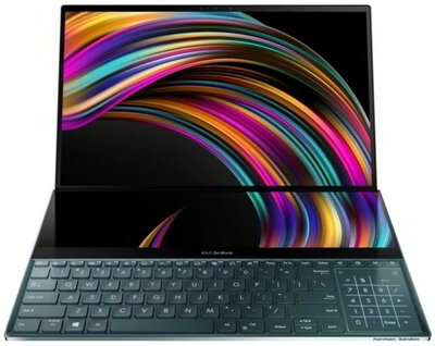 Asus ZenBook Pro Duo UX581LV-H2014R 15.6" IPS 4K Touch Intel Core i9-10980HK/32GB RAM/1TB HDD/GF RTX2060 6GB/Win 10Pro Celestial Blue