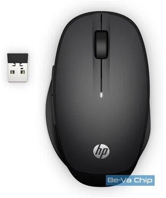 HP 6CR71AA két üzemmódú vezeték nélküli fekete egér