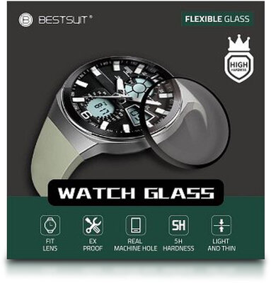 Samsung Galaxy Watch Active 2 (44 mm) üveg képernyővédő fólia - Bestsuit Flexible Nano Glass 5H