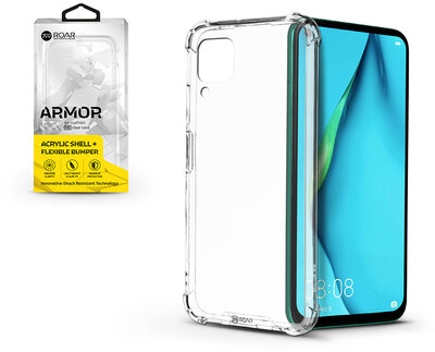 Huawei P40 Lite szilikon hátlap - Roar Armor Gel - transparent