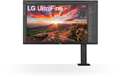LG 32" 32UN880-B - IPS panel 4K 3840x2160 16:9 5ms 1000:1 USB Type-C HDMI DP