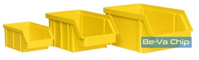 Stalflex BIN-L-Y sárga színű nagy méretű tárolódoboz