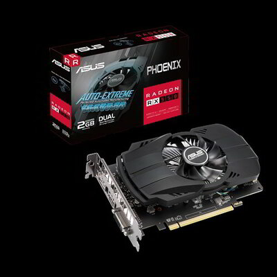 Asus AMD Radeon RX 550 2GB GDDR5 Phoenix EVO DVI HDMI DP - PH-RX550-2G-EVO