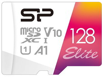 Silicon Power 128GB Elite Micro SDXC UHS-I A1 V10
