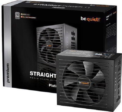 Be Quiet 650W Straight Power 11 80 Plus Platinum moduláris tápegység - BN306
