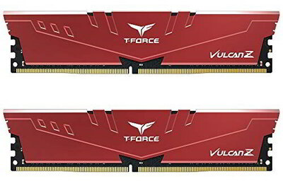 TEAM GROUP 64GB 3200MHz DDR4 T-Force Vulcan Z KIT 2x32GB CL16 1.35V Red - TLZRD464G3200HC16CDC01