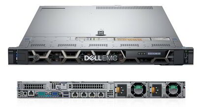 DELL PowerEdge R440 Server, Intel Xeon 4110 2.1GHz, 8C/16T, 16GB DDR4 2666MHz RDIMM, 1.2TB 10K SAS 12Gbps 2.5 HDD (up to 4x3.5 HP), H730P 2GB RAID(lp), 2x1GbE, Red. HP 2x550W, NO ODD, iDRAC9 Enterprise, RR, TPM, 3y NBD