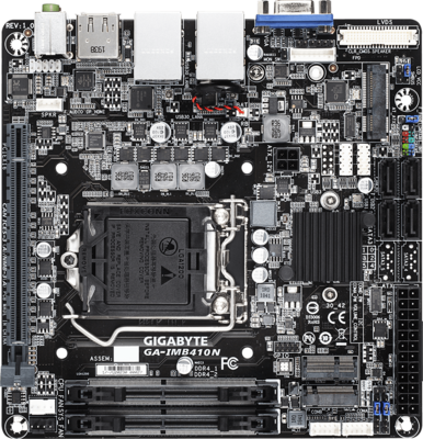 Gigabyte H470 s1200 GA-IMB410N 2xDDR4 SO-DIMM 4xSATA3 1xM.2 1xPCI-E Gbit LAN mini-ITX