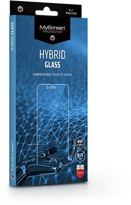 Apple iPhone XR/11 rugalmas üveg képernyővédő fólia - MyScreen Protector Hybrid Glass - transparent