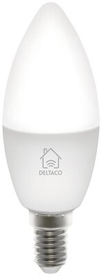DELTACO SMART HOME SH-LE14W LED izzó, E14, 5W, WIFI