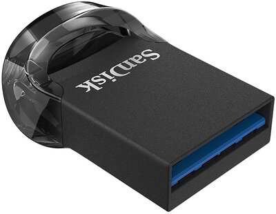 SanDisk 64GB Ultra Fit USB3.1 Pendrive, fekete