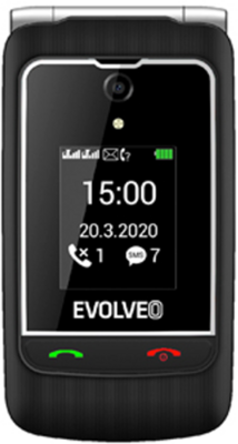 EVOLVEO EP-750-FGB Black / Easy Phone FD