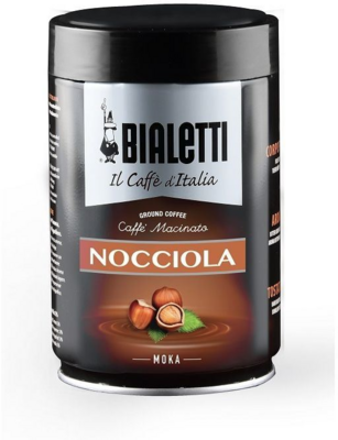 Bialetti Nocciola Moka mogyoró ízű őrölt kávé 250g (96080123)