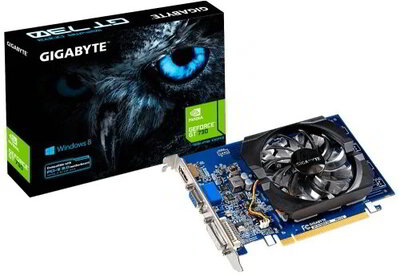 Gigabyte GeForce GT730 2GB GDDR5 64bit PCI-E 2.0 D-Sub Dual Link DVI-D HDMI - GV-N730D5-2GI 2.0