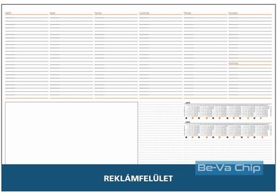 Realsystem 7141 kék asztali könyöklő