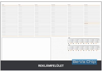 Realsystem 7141 fekete asztali könyöklő