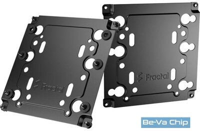 Fractal Design Fekete Universal Multi-bracket Type-A (Dual pack)