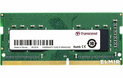Transcend 8GB 3200MHz DDR4 JM SO-DIMM 1Rx16 1Gx16 CL22 1.2V - JM3200HSG-8G