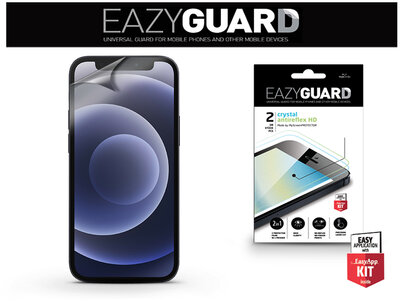 Apple iPhone 12 Mini képernyővédő fólia - 2 db/csomag (Crystal/Antireflex HD)