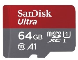 SanDisk 64GB MicroSD ULTRA ANDROID KÁRTYA 120MB/s, A1, Class 10, UHS-I