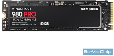 Samsung 500GB 980 Pro NVMe 1.3c Gen4 x4 M.2 2280 SSD r: 7000MB/s w: 5000MB/s - MZ-V8P500BW