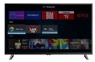 Vivax TV 43", 43S60T2S2SM 1920x1080pix , ANDROID 7.10 SMART, Wi-Fi, DVB-T2 H.265 HEVC, DVB-C