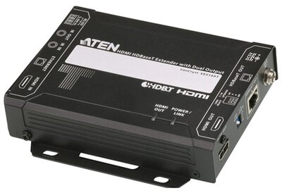 ATEN Transmitter HDMI, HDBaseT, Dual Output (4K@100m) (HDBaseT Class A) - VE814AT-AT-G