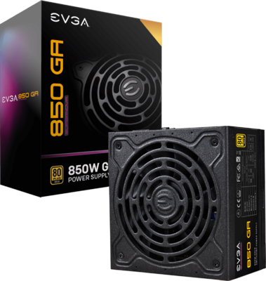 EVGA 850W SuperNOVA 850 GA, 80+ Gold Fully Modular - 220-GA-0850-X2