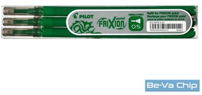 Pilot Frixion Point 0,5mm 3db-os zöld rollertoll betét