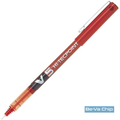 Pilot V5 tintás piros rollerirón